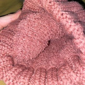 Pink warm C.C beenie - never worn - no tags